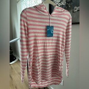 NWT S Market & Spruce Beige and Pink Leightweight Hoodie